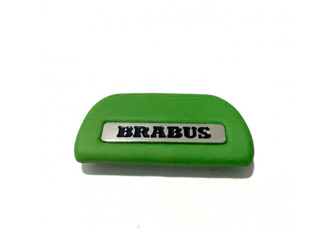 Steering Wheel Emblem Insert Brabus for MERCEDES-BENZ W463A-Green
